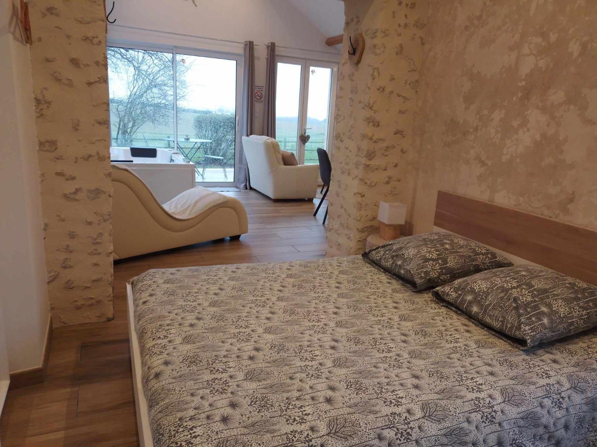 Gites & Spa Du Bien-Etre - Spa Privatif Courgains Экстерьер фото